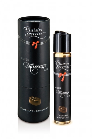 Huile de massage gourmande - Chocolat