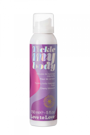 Mousse massage crépitante - fleur de cerisier