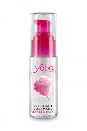 Lubrifiant parfumé barbe à papa 50ml - Yoba