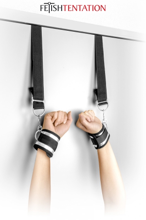 Menottes de suspension de porte Fetish Tentation