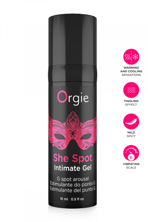 Gel stimulateur de point G She Spot 15ml