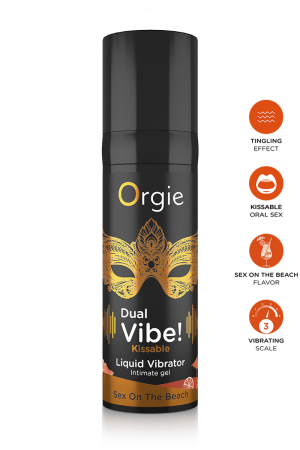 Gel d'excitation Dual Vibe Sex On The Beach Liquid Vibrator