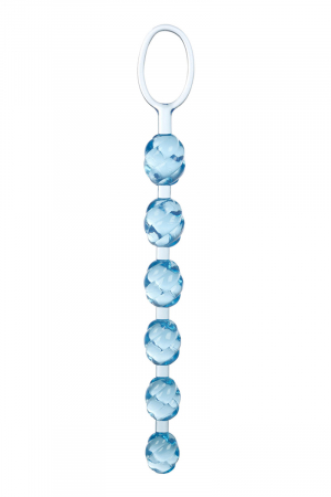 Perles anales CalExotics Swirl bleu