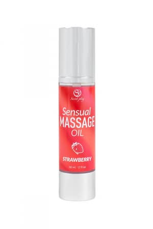 Huile de massage Fraise - Secret Play