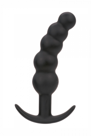 Plug anal Vibrant avec 5 perles - Calexotics