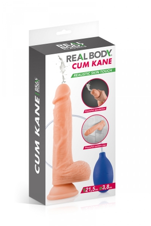 Gode éjaculateur Cum Kane 21,5cm - Real Body – Image 4