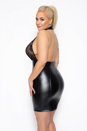 Robe courte zipée Queen Size F266 – Image 2
