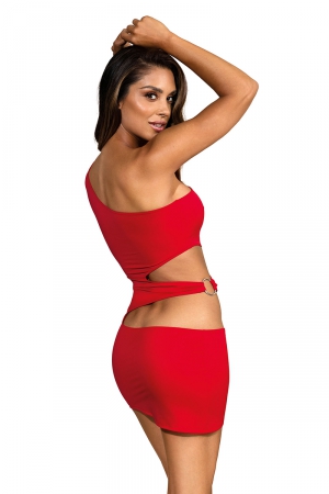 Robe rouge V-9249 - Axami – Image 4