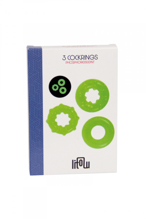 3 cockrings phosphorescents - Litolu – Image 2