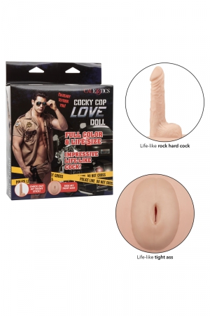 Poupée masculine Cocky Cop Love Doll – Image 2