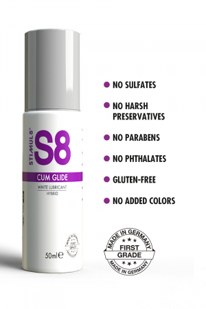 Lubrifiant hybride S8 effet sperme 50ml – Image 2
