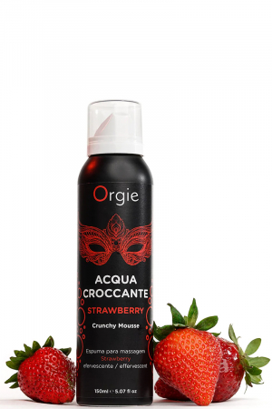 Mousse de massage effervescente Fraise 150ml – Image 2