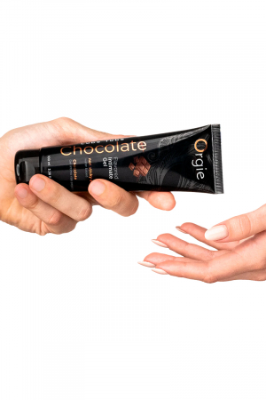 Lubrifiant eau Lube Tube chocolat 100ml – Image 2