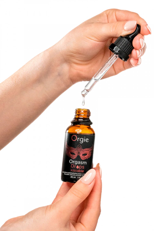 Gel d'excitation du Clitoris Orgasm Drops Kissable – Image 2
