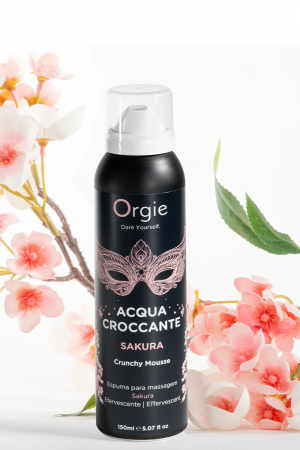 Mousse de massage effervescente Sakura 150ml – Image 2