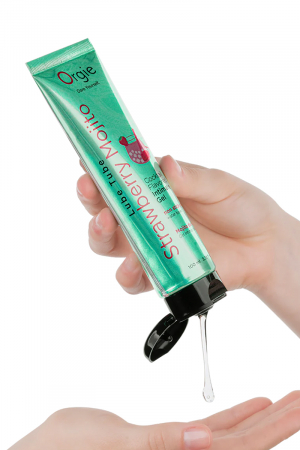 Gel intime Lube Tube Cocktail Fraise Mojito 100ml – Image 2