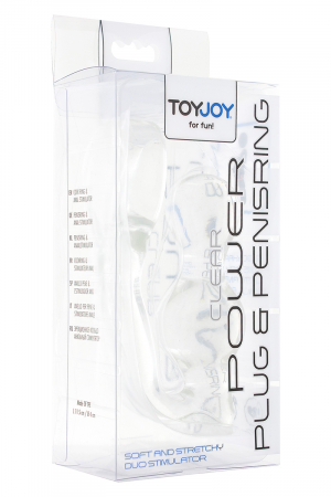 Stimulateur de prostate et cockring transparent – Image 2