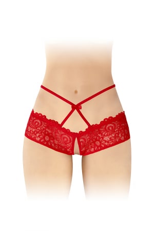 Culotte ouverte rouge Celia - Fashion Secret – Image 2