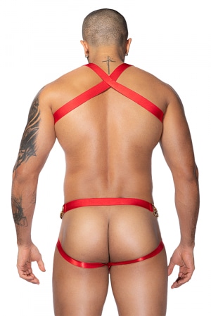 Ensemble sexy deux pièces rouge - J Lingerie – Image 2