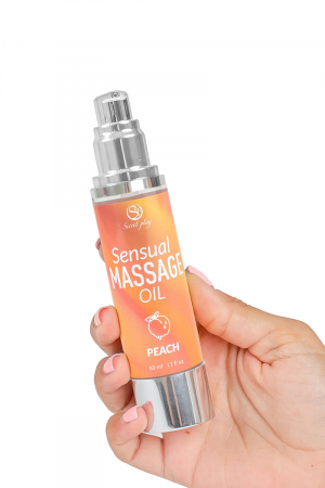 Huile de massage Pêche - Secret Play – Image 2
