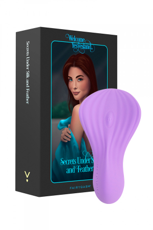 Mini vibro rechargeable SilkenTouch violet - FairyGasm – Image 4