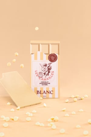 Chocolat blanc - Tablette 100g - Les canailles – Image 2