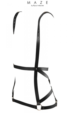 Robe harnais noire - Maze – Image 2