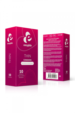 10 préservatifs Extra Fins - EasyGlide – Image 2