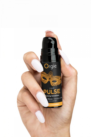Gel stimulant embrassable Liquid Pulse - Orgie – Image 2
