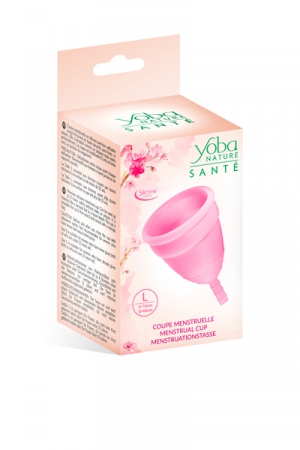 Coupe menstruelle Rose Yoba Nature – Image 2