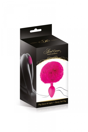 Plug queue de lapin - fuchsia – Image 2