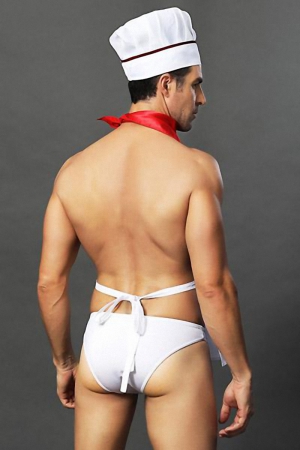 Tenue de cuisinier sexy - 4 pièces – Image 2