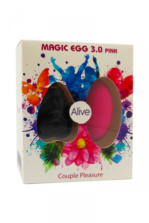 Oeuf vibrant télécommandé Magic egg 3 - rose – Image 2