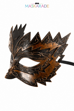 Masque semi-rigide cuivré Don Giovanni – Image 2