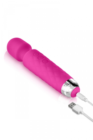 Vibro Love Wand rechargeable rose - Yoba – Image 2