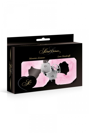 Menottes de poignets rose - Sweet Caress – Image 2