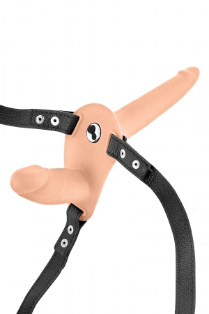 Double gode ceinture chair vibrant - Fetish Tentation – Image 2