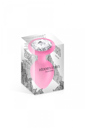 Plug bijou silicone rose L - Hidden Eden – Image 2