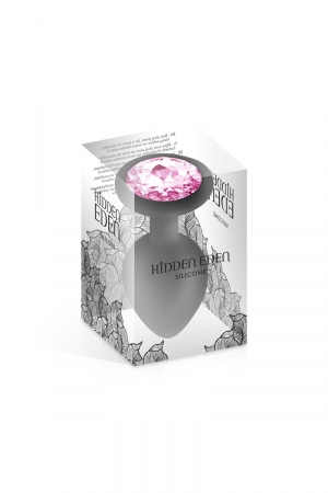 Plug bijou silicone noir L - Hidden Eden – Image 2