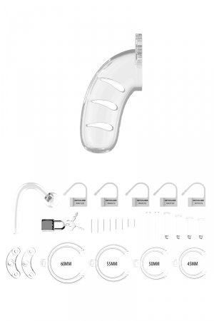 Cage de chasteté 11,5cm avec plug - ManCage 11 – Image 4