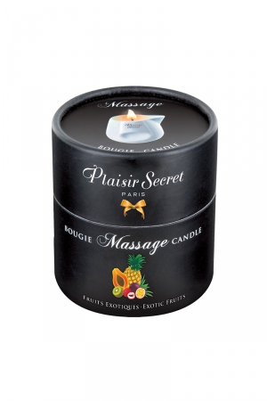 Bougie de massage gourmande fruits exotiques – Image 2