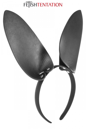 Oreilles de lapin en simili cuir - Fetish Tentation – Image 2