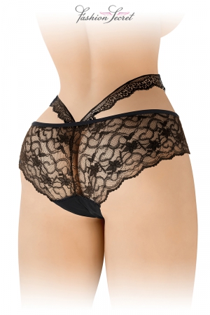 Culotte ouverte noire Marie - Fashion Secret – Image 2
