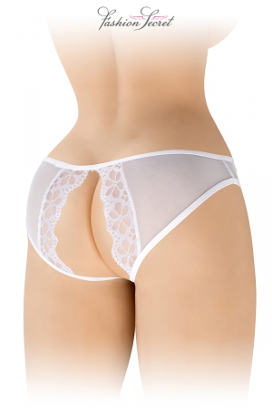 Culotte blanche ouverte Ambre - Fashion Secret – Image 2