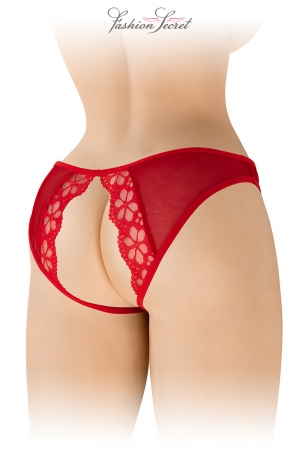 Culotte rouge ouverte Ambre - Fashion Secret – Image 2