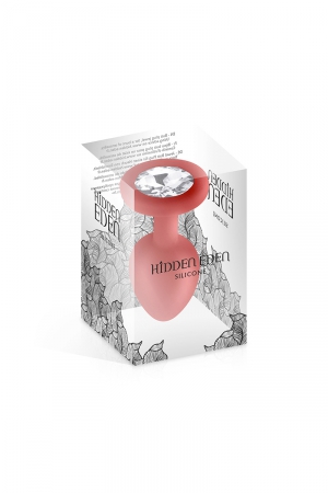 Plug bijou silicone rouge S - Hidden Eden – Image 2