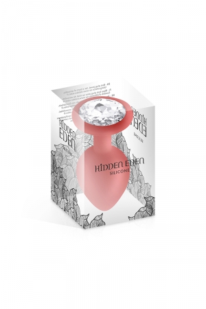 Plug bijou silicone rouge M - Hidden Eden – Image 2