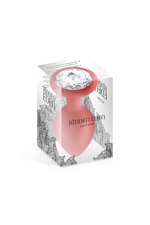 Plug bijou silicone rouge L - Hidden Eden – Image 2