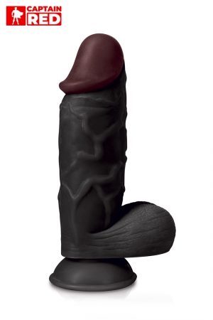 Gode XXL The Strong Black 26 x 6,5 cm - Captain Red – Image 4