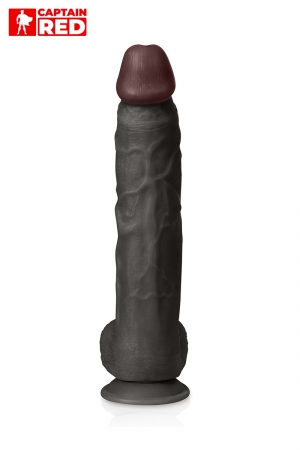 Gode XXL Prodigy Black 32 x 6 cm - Captain Red – Image 4